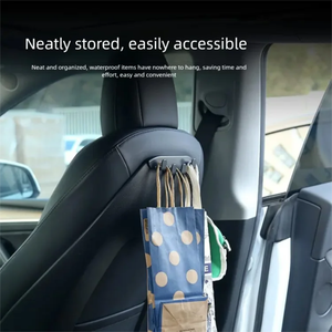 FUXUAN - Gancho para Asiento Trasero de Coche, Compatible con Tesla Model Y/3, Nuevo, Sin Perforaciones, Accesorios de Modificación Interior - Product Image 3