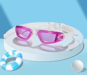 Originalware HD Wasserdichte Galvanisierte Antibeschlag-UV-Sportbrille Modell für Männer Frauen Kinder Taucher Grüne Farbe PC-Linse - Product Image 4
