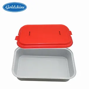 10 20 50 PCS Food Grade Disposable Small Aluminum Foil Food Containers Rectangle