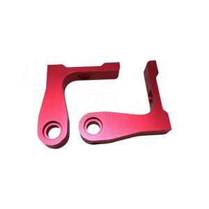 CNC nhôm cơ khí bán hàng tự động các bộ phận máy cơ khí thành phần phần cứng với Auto Red anodize cao đánh bóng dịch vụ - Product Image 1