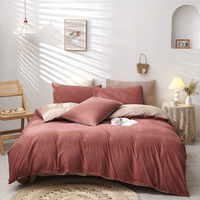 Drap de lit en 100% coton, tissé dans la voiture de luxe, longues agrafes, couvre-lit blanc, Queen size