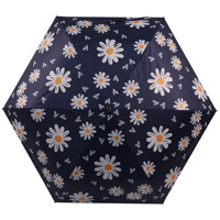 Nouveau style classique, parapluie manuel bleu marine à ouverture automatique, résistant aux UV, avec poignée à crochet, pour soleil et pluie