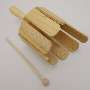 Juguetes De Música Montessori para niños, <span class=keywords><strong>instrumento</strong></span> de campana de múltiples tonos, bloque de madera, venta al por mayor - Product Image 4