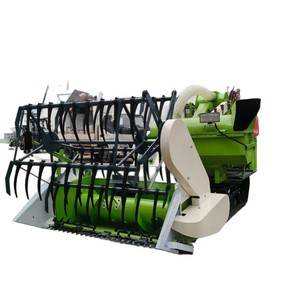Moissonneuse-batteuse 4LZ-1.0A, largeur de travail 1200 mm, pour riz et céréales, mini-moissonneuse, haute productivité - Product Image 1