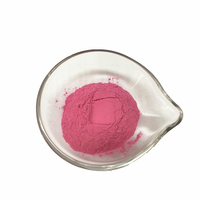 Poudre de thé matcha biologique rose à la pitaya, mélange de poudre de thé matcha et de fruit du dragon, fournisseur d'usine de boissons.