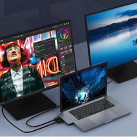 DC6DH 2020 Nieuwe Voor Macbook Pro Macbook Air Dual Usb C Hub Dual Hdmi Display