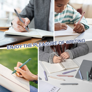 Chất Lượng Cao Biểu Tượng Tùy Chỉnh Bút Bi Đa Màu Sắc Im Lặng Nhựa Bút Với 0.7 Mm Mịn Bằng Văn Bản - Product Image 3