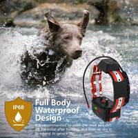 ESEEK Jagdhalsband GPS Hundetrainingshalsband mit Fernbedienung 15 Meilen Reichweite Tracking Elektrischer GEO-Zaun Stimulation Vibration