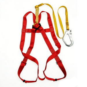 Cinto de Segurança Integrado de Ponto Único para Corpo Inteiro com Alças Amortecedoras e Ganchos para Andaimes. - Product Image 1