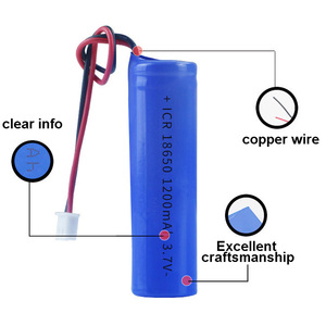 Paquete de batería de litio 18650 de gran capacidad 3,7 V 7,4 V 11,1 V 1200mAh a 3500mAh fascia luz de emergencia 12V - Product Image 3