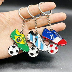 QYS Porte-Clés Maillot Football Alliage Zinc Personnalisé Cadeau Fan 2026 - Product Image 4