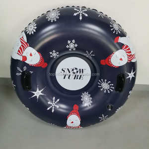 Traîneau <span class=keywords><strong>gonflable</strong></span> résistant fait sur commande durable de neige/traîneau de tube avec des poignées pour des adultes et des enfants - Product Image 5