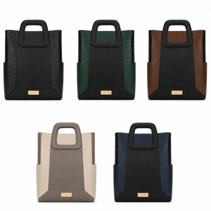 <b>Handbags</b> Business Laptop PU Leather Travel <b>Handbags</b> Large Capacity Casual Work Bag with Multiple Compartments - Product Image 6