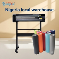 Cortadora de Vinilo de Alta Calidad 2026 Yinghe YH-720J 630mm, Máquina Cortadora de Pegatinas con Motor Paso a Paso de Alta Velocidad y Controlador Micro-Paso