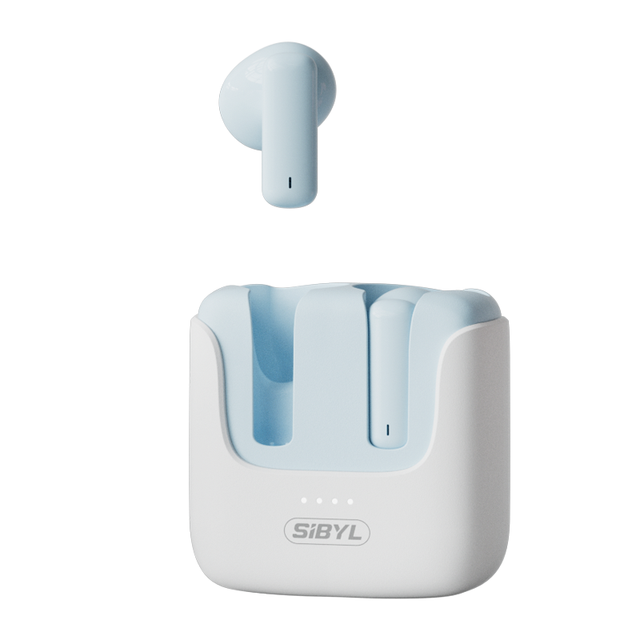 SIBYL Earbuds V5.4 TWS Earphone Intelligente Support Voice Assistant Wireless Handsfree Compatible Earphones Waterproof 950mAh