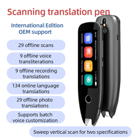 Dictionnaire électronique portable 134 langues, traducteur vocal instantané, scanner, stylo de traduction couleur