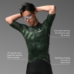 VNS Men's Summer Cycling Jersey High Quality Short Sleeve Sun Protection <strong>Mountain</strong> Road <strong>Bike</strong> <strong>Top</strong> - Product Image 3