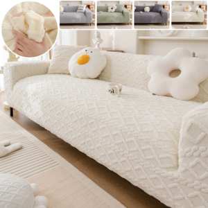 नई उच्च गुणवत्ता वाले मखमली सोफे को कवर करते हैं बड़े आकार के नरम आरामदायक टिकाऊ लोचदार सोफा स्लाइडिंग - Product Image 1