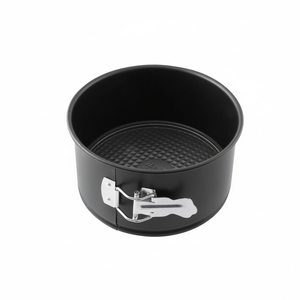Molde alto de alta calidad para Panettone High Slice Cakes Ø 18cm Forma cuadrada Acero al carbono Línea metálica negra Material de silicona - Product Image 2