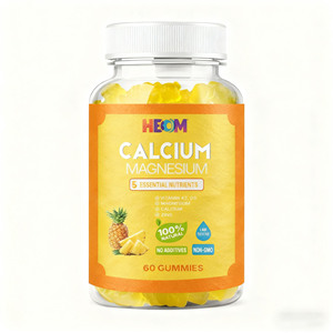 Producción OEM ODM de Gomitas de Vitamina D3, Suplemento de Calcio con Magnesio y Zinc - Product Image 1