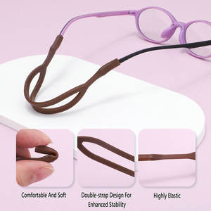 アンチロストアイウェアアクセサリーホルダーストラップ滑り止めシリコン眼鏡子供用スポーツ用 - Product Image 4
