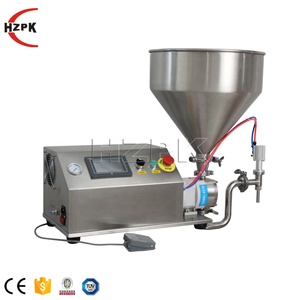 Machine de remplissage semi-automatique HZPK à pompe rotative pour crème, brillant à lèvres, pâte et beurre corporel, de 100 à 1 L - Product Image 2