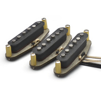 Alnico III ST Staggered Top Fiber Bobbin Single Coil Pickup B-52 M-50 N-48 Hitam