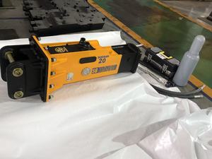 Martillo Hidráulico SOOSAN SB20 Tipo Caja para Excavadoras, Martillo Rompedor para Miniexcavadoras de 1.2-3 Toneladas y Minicargadoras para Demolición - Product Image 6