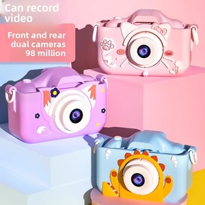 Fotocamera Giocattolo per Bambini Modello X5S con LCD da 1.4", Corpo in Silicone, Funzione Selfie Temporizzata, Filtro Video, Mini Po, Regalo di Compleanno per Bambini - Product Image 4