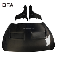 Capot moteur en fibre de carbone style BFA GTD à double ventilation, capot léger compatible avec Ford Mustang S650 EcoBoost/GT/Dark Horse 2024+