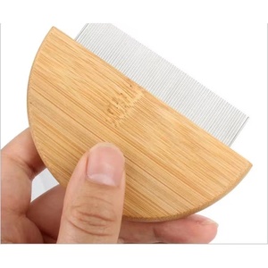 Brosse Double face en acier inoxydable à tête demi-ronde pour chat et chien, peigne de Massage pour animaux de compagnie, prix compétitif, peigne à puces pour animaux de compagnie, offre spéciale - Product Image 6