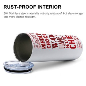 Stainless Steel Tumbler 20oz Vacuum <b>Insulated</b> Custom Logo Straight Car <b>Cup</b> Modern Simple Style - Product Image 6