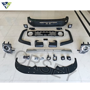Kit carrosserie de mise à niveau pour <span class=keywords><strong>Toyota</strong></span> <span class=keywords><strong>Land</strong></span> <span class=keywords><strong>Cruiser</strong></span> 2014-2023, comprenant pare-chocs, capot et phares, pour le transformer en kit carrosserie LC76 2024 - Product Image 2