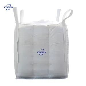Boucle d'angle croisée à technologie sophistiquée 1.5 tonnes Maxi Sacos Big Bag Jumbo 1000kg Ton Bulk Bag