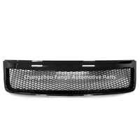 Penutup jala kisi depan hitam ABS plastik kualitas tinggi aksesori Kit Bumper untuk Forester 2009-2013
