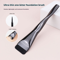 Haute Qualité Ultra Mince Maquillage Fond De Teint Brosse Doux Cheveux Spirale Poignée Liquide BBcream Masque Visage Brosse Outils De Maquillage