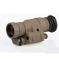 Camouflage Infrarouge Monoculaire Dispositif De Vision Nocturne Casque Mouté 1080p PVS14 Vision Nocturne Monoculaire pour Les Activités Extérieures