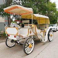 Calèche / Calèche de mariage / Calèche de tourisme classique sans chevaux