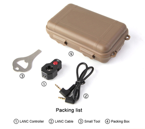 Controller di registrazione video in alluminio, utilizzando il protocollo Lanc con <span class=keywords><strong>1</strong></span>/4 thread per la registrazione video. Misura per <span class=keywords><strong>SONY</strong></span> A7S3/A73/A7M4 - Product Image 4