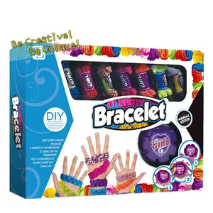 DIY Colorful Bracelets Kids Art and Craft Activity