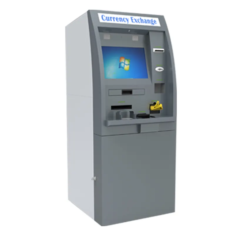 Foreign Currency ATM Automated cash Exchange Machine for Currency Exchange with software