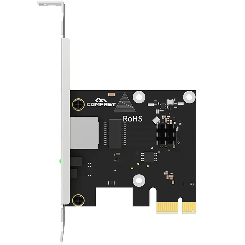 COMFAST 2.5 Gigabit Ethernet PCI Express PCI-E ağ arabirim kartı 100/1G/2.5Gbps RJ45 LAN kartı