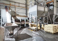 Automatische roterende droger voor roestvrijstalen gasverwarmde gemeentelijke slib, calciumhydroxide slurry en koperoxide filtercake