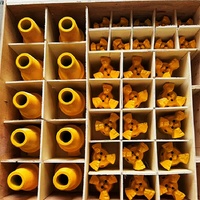 Foret PDC 151 mm à 3 ailettes pour forage de puits d'eau dans roches dures, outil de coupe en carbure forgé pour l'exploitation minière, pièces de machines minières