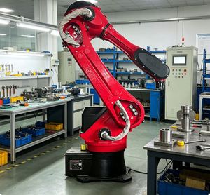 Bras robotisé de haute précision à six axes contrôlé par PLC pour la pulvérisation et le soudage, avec moteur 380V/220V - Product Image 1