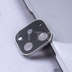 Protecteur d'objectif d'appareil photo de rechange, pour <span class=keywords><strong>iPhone</strong></span> xs, max, <span class=keywords><strong>11</strong></span>, pro, en plastique, haute qualité - Product Image 2