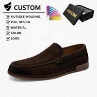 Mocassini in Pelle Fatti a Mano per Uomo, Scarpe Business Casual
