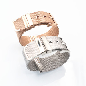 0.4 filo 10 12 14 16 18 20 22 24 MM Shinning 304 acciaio inossidabile cinturino Milanese anello su misura maglia metallica per orologi - Product Image 5
