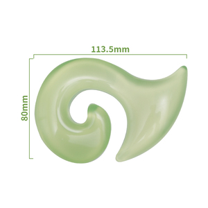 لوحة ماوس سكين طائرة صغيرة من السيليكون الشفاف ثلاثي الأبعاد مع مسند للمعصم لوحة ماوس للطباعة الحرارية للمكتب - Product Image 6