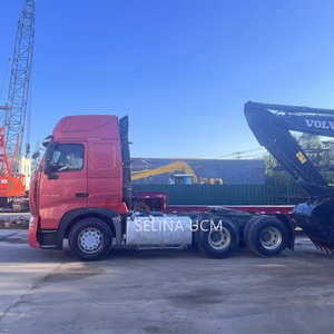 Camion tracteur d'occasion fabriqué en Chine, tête de camion manuelle 6x4 Howo TH7 540 ch, conduite à droite, conduite à gauche, norme d'émission Euro 2, diesel, vente - Product Image 5